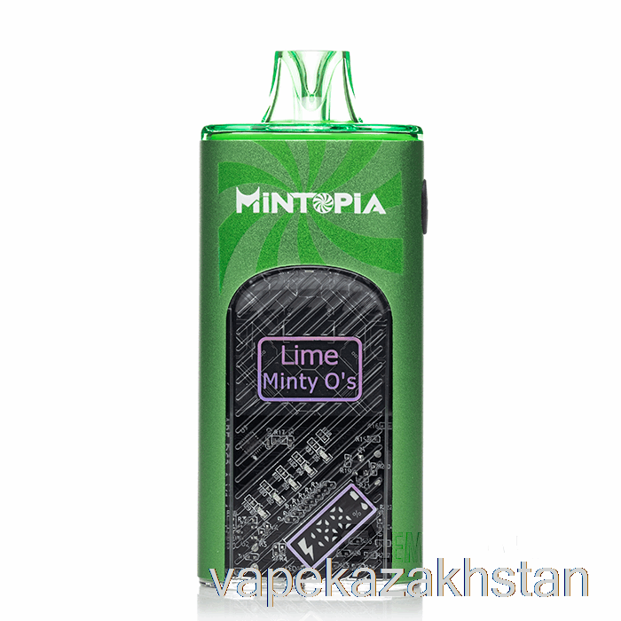 Vape Disposable Mintopia Turbo 9000 Disposable Lime Minty Os